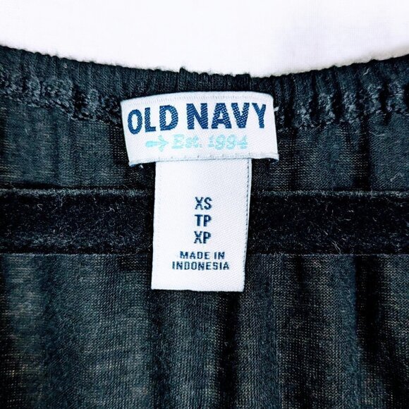 Old Navy Black Short Sleeve Stretch Top Size XS - Picture 4 of 4